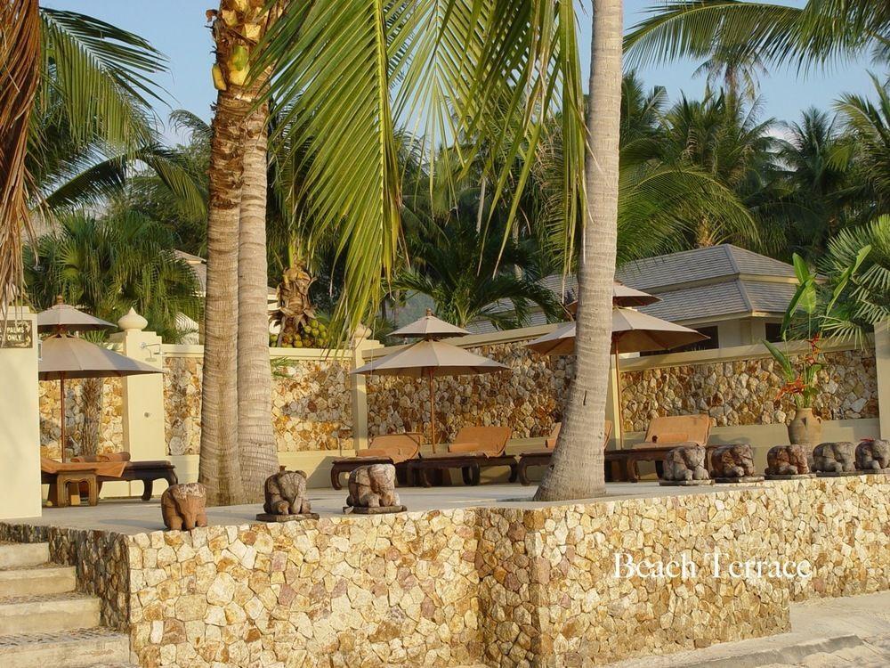 爱巴基棕榈日落海滩豪华别墅酒店 Taling Ngam Beach 外观 照片