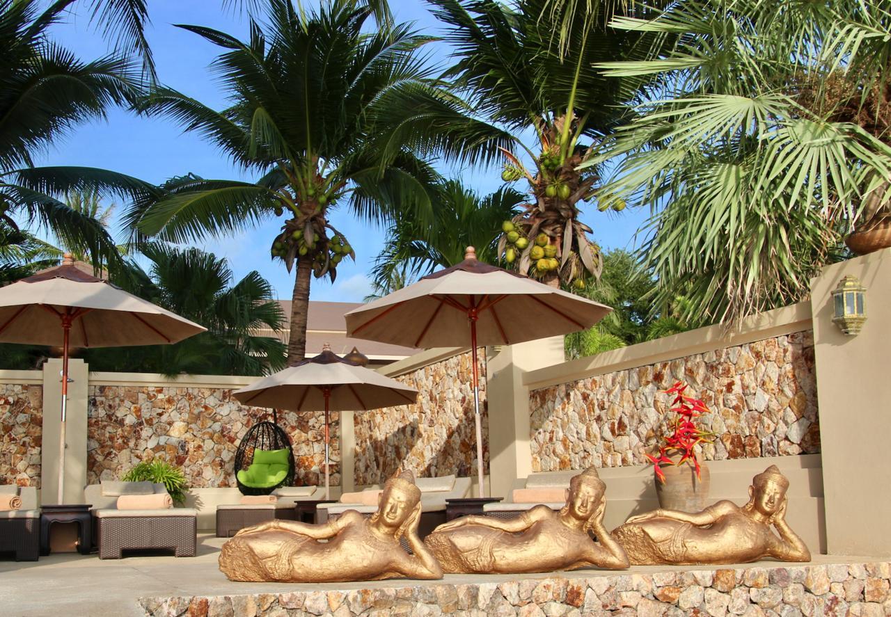 爱巴基棕榈日落海滩豪华别墅酒店 Taling Ngam Beach 外观 照片