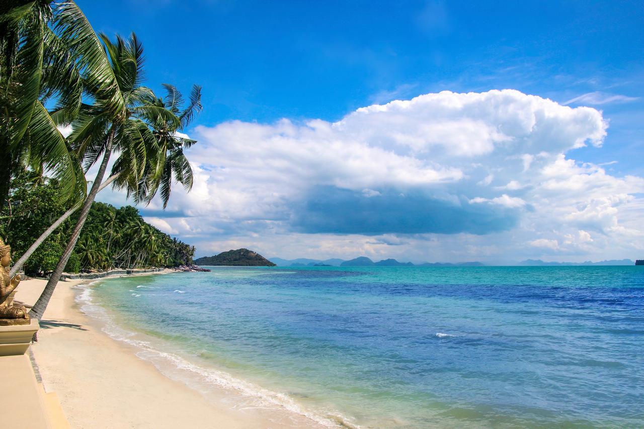爱巴基棕榈日落海滩豪华别墅酒店 Taling Ngam Beach 外观 照片