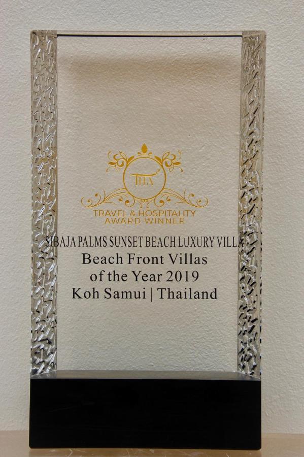 爱巴基棕榈日落海滩豪华别墅酒店 Taling Ngam Beach 外观 照片