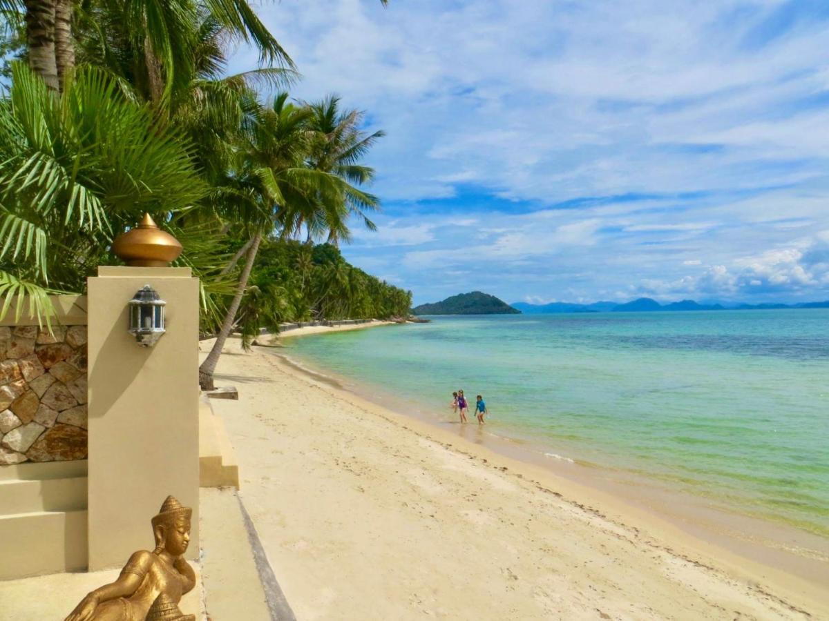 爱巴基棕榈日落海滩豪华别墅酒店 Taling Ngam Beach 外观 照片